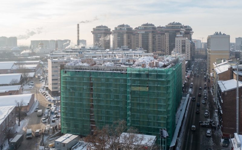Ход строительства апарт-отелей сети Avenir — февраль 2022 г.